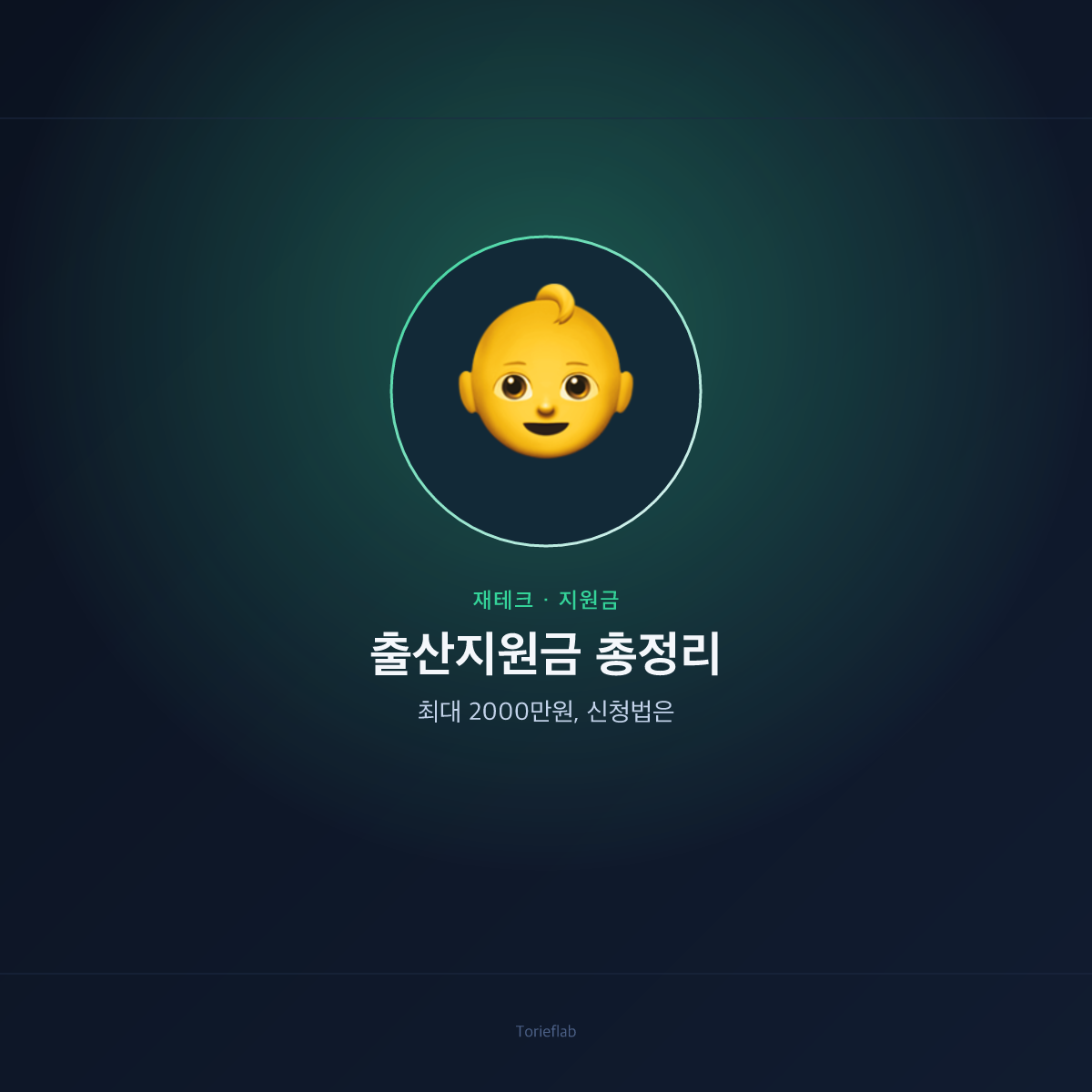 출산지원금 총정리 — 최대 2000만원, 신청법은