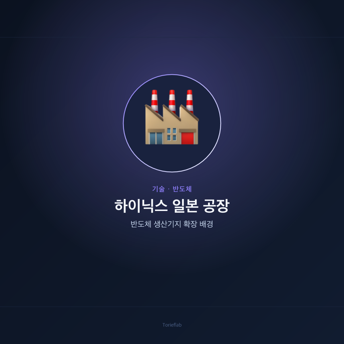 하이닉스 일본 공장 — 반도체 생산기지 확장 배경