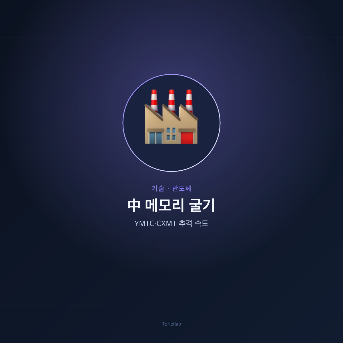中 메모리 굴기 — YMTC·CXMT 추격 속도